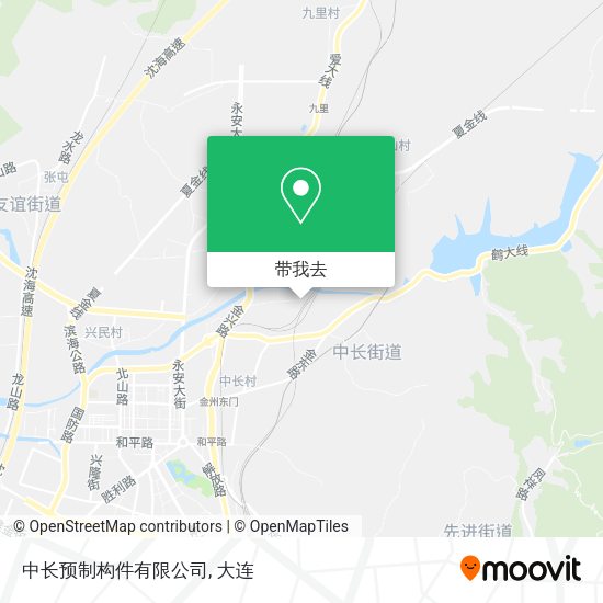 中长预制构件有限公司地图