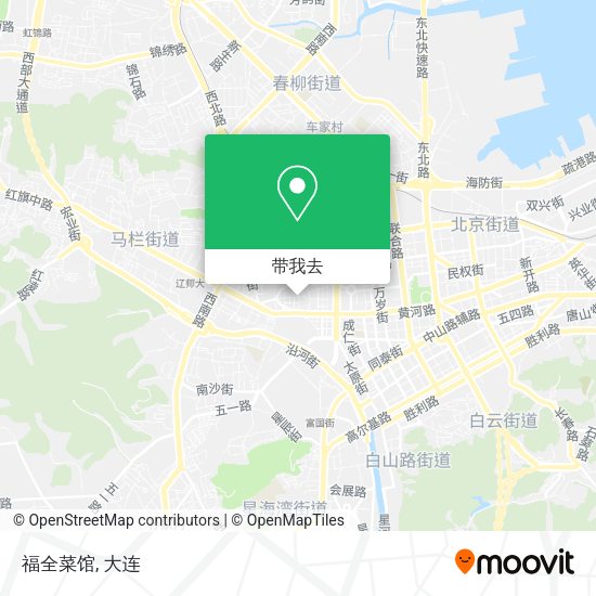 福全菜馆地图