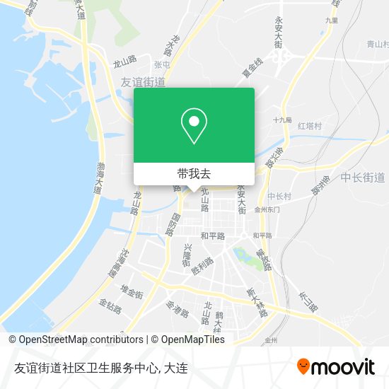 友谊街道社区卫生服务中心地图