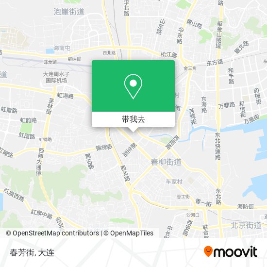 春芳街地图