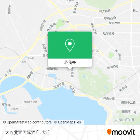 大连斐亚国际酒店地图