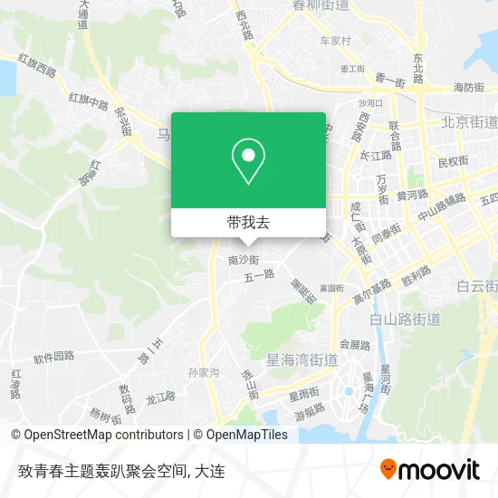 致青春主题轰趴聚会空间地图