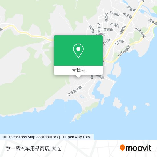 致一腾汽车用品商店地图