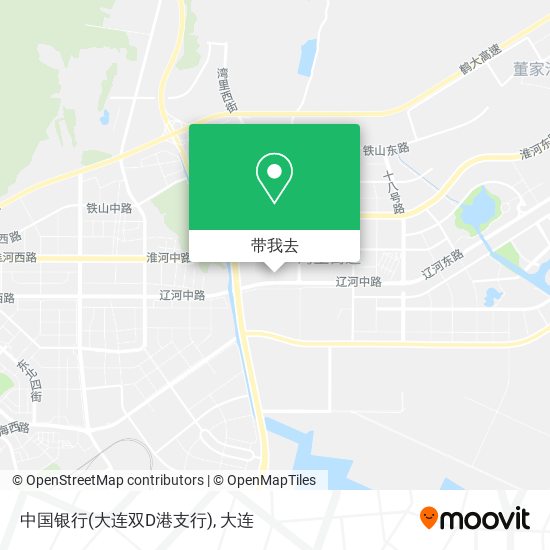 中国银行(大连双D港支行)地图