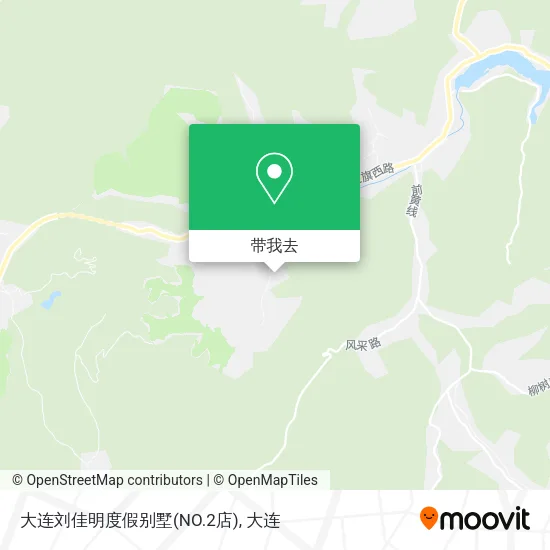 大连刘佳明度假别墅(NO.2店)地图