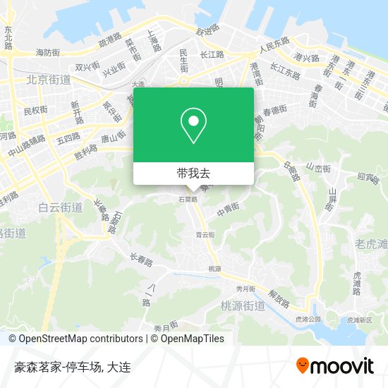 豪森茗家-停车场地图