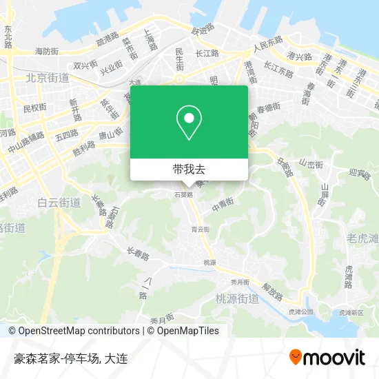 豪森茗家-停车场地图