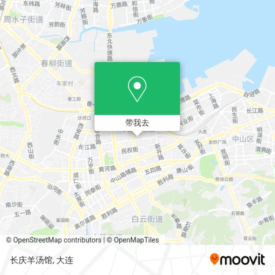长庆羊汤馆地图