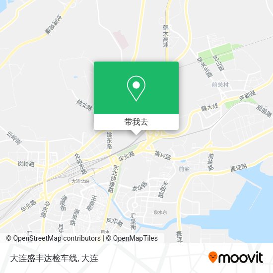 大连盛丰达检车线地图