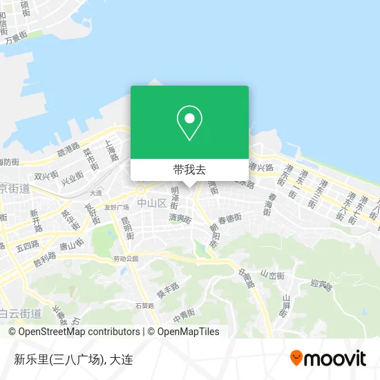 新乐里(三八广场)地图