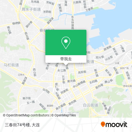 三春街74号楼地图