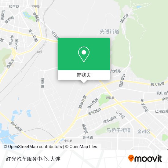 红光汽车服务中心地图