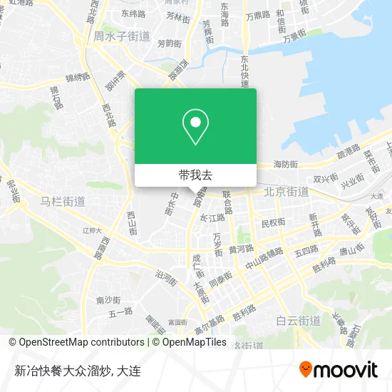 新冶快餐大众溜炒地图