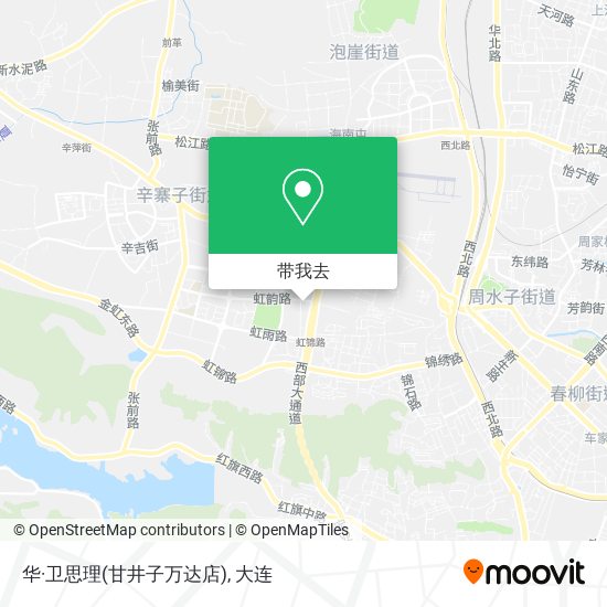 华·卫思理(甘井子万达店)地图