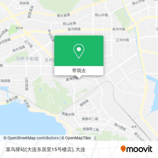 菜鸟驿站(大连东居里15号楼店)地图