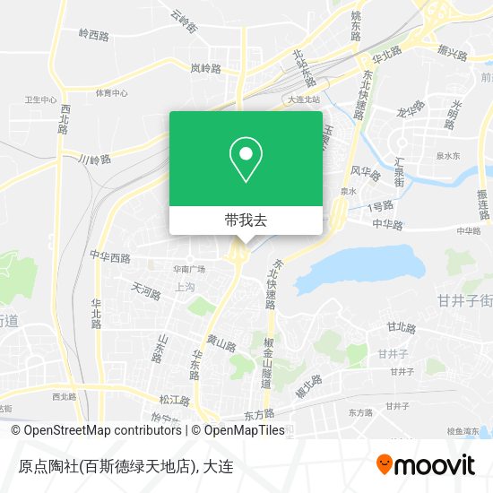 原点陶社(百斯德绿天地店)地图