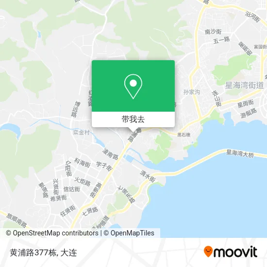 黄浦路377栋地图