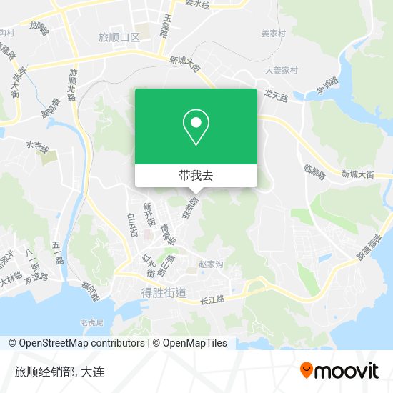 旅顺经销部地图
