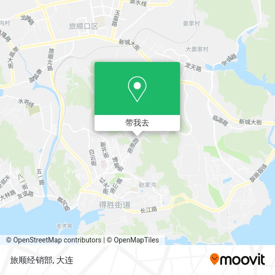 旅顺经销部地图