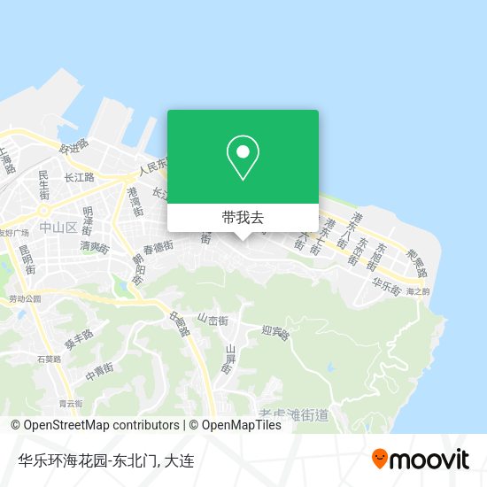 华乐环海花园-东北门地图