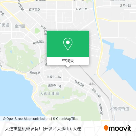 大连重型机械设备厂(开发区大孤山)地图