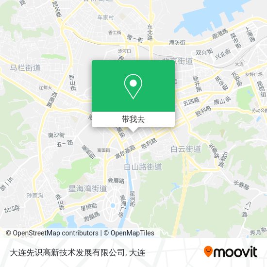 大连先识高新技术发展有限公司地图