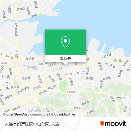 大连市妇产医院中山分院地图