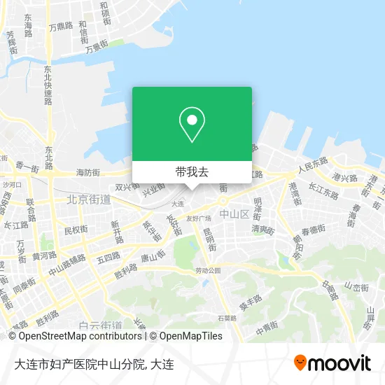 大连市妇产医院中山分院地图