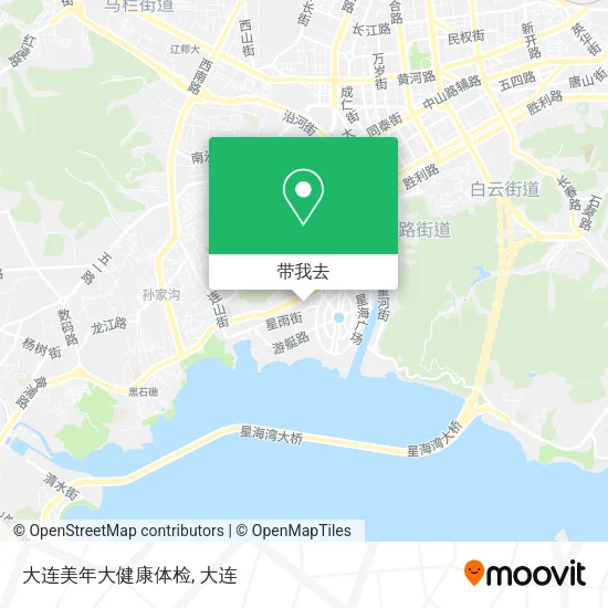 大连美年大健康体检地图