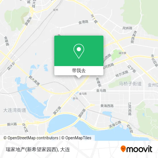 瑞家地产(新希望家园西)地图