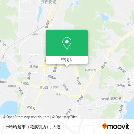乐哈哈超市（花溪镇店）地图