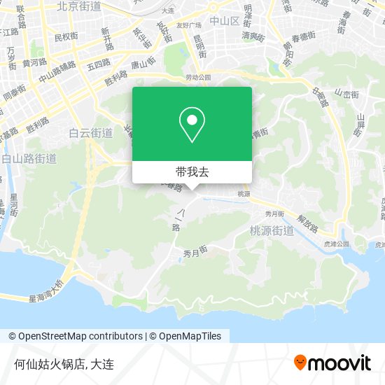 何仙姑火锅店地图