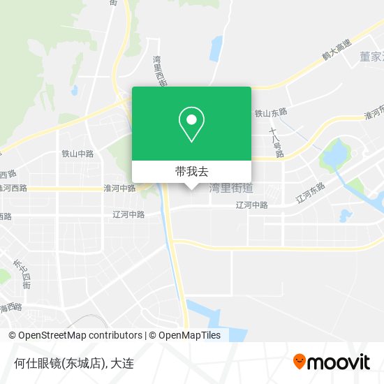 何仕眼镜(东城店)地图