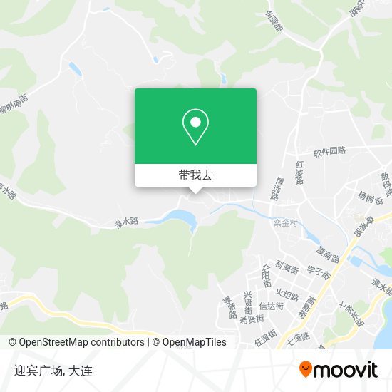 迎宾广场地图