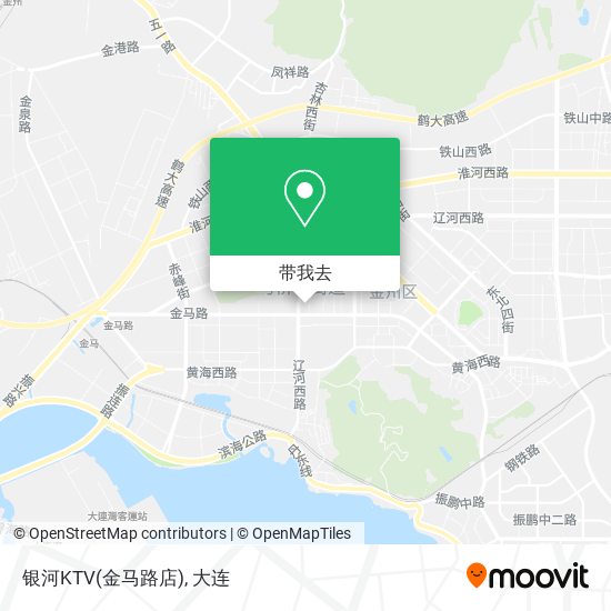 银河KTV(金马路店)地图