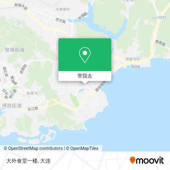 大外食堂一楼地图