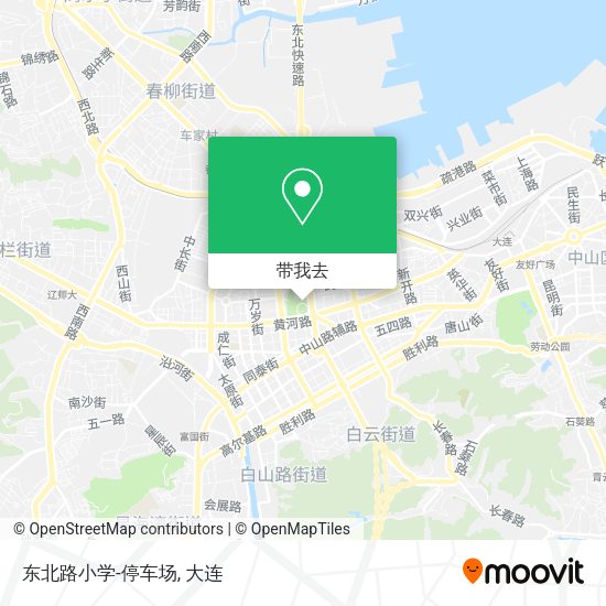 东北路小学-停车场地图