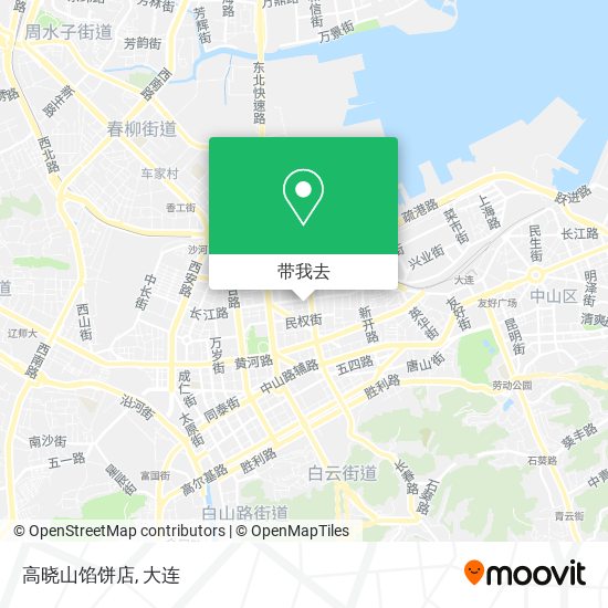 高晓山馅饼店地图