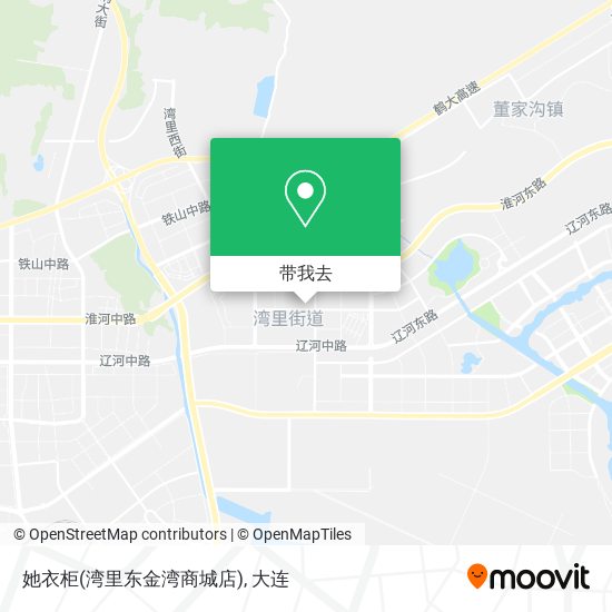 她衣柜(湾里东金湾商城店)地图