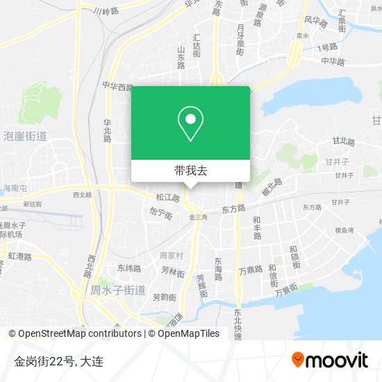金岗街22号地图
