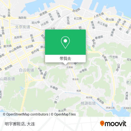 明宇擦鞋店地图