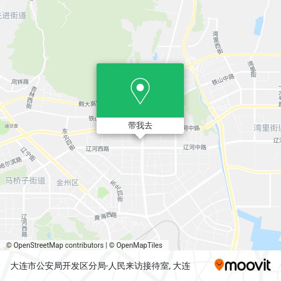 大连市公安局开发区分局-人民来访接待室地图