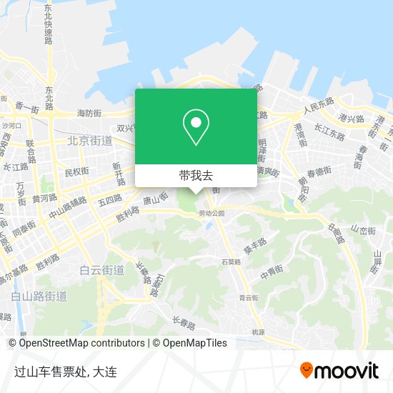 过山车售票处地图