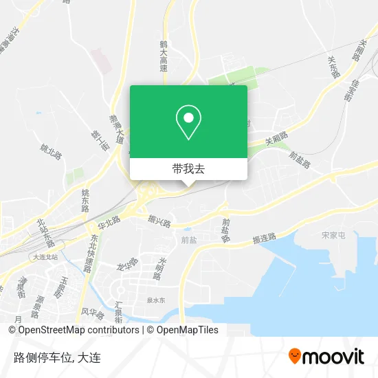 路侧停车位地图
