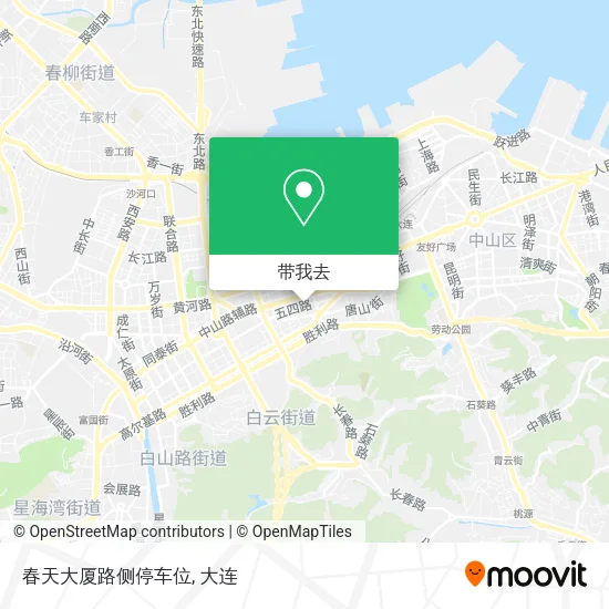 春天大厦路侧停车位地图
