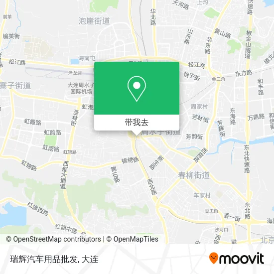 瑞辉汽车用品批发地图