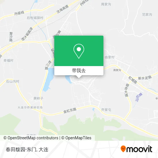 春田馥园-东门地图