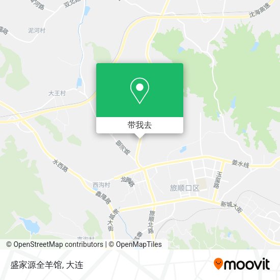盛家源全羊馆地图