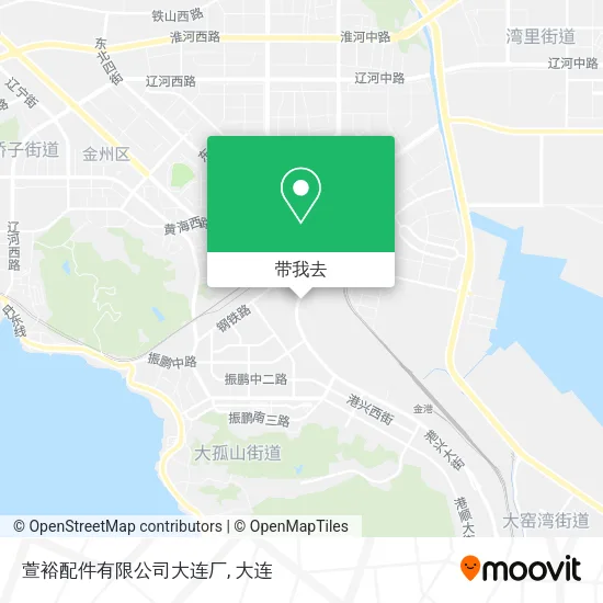 萱裕配件有限公司大连厂地图