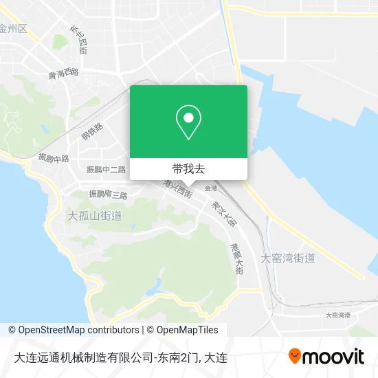 大连远通机械制造有限公司-东南2门地图